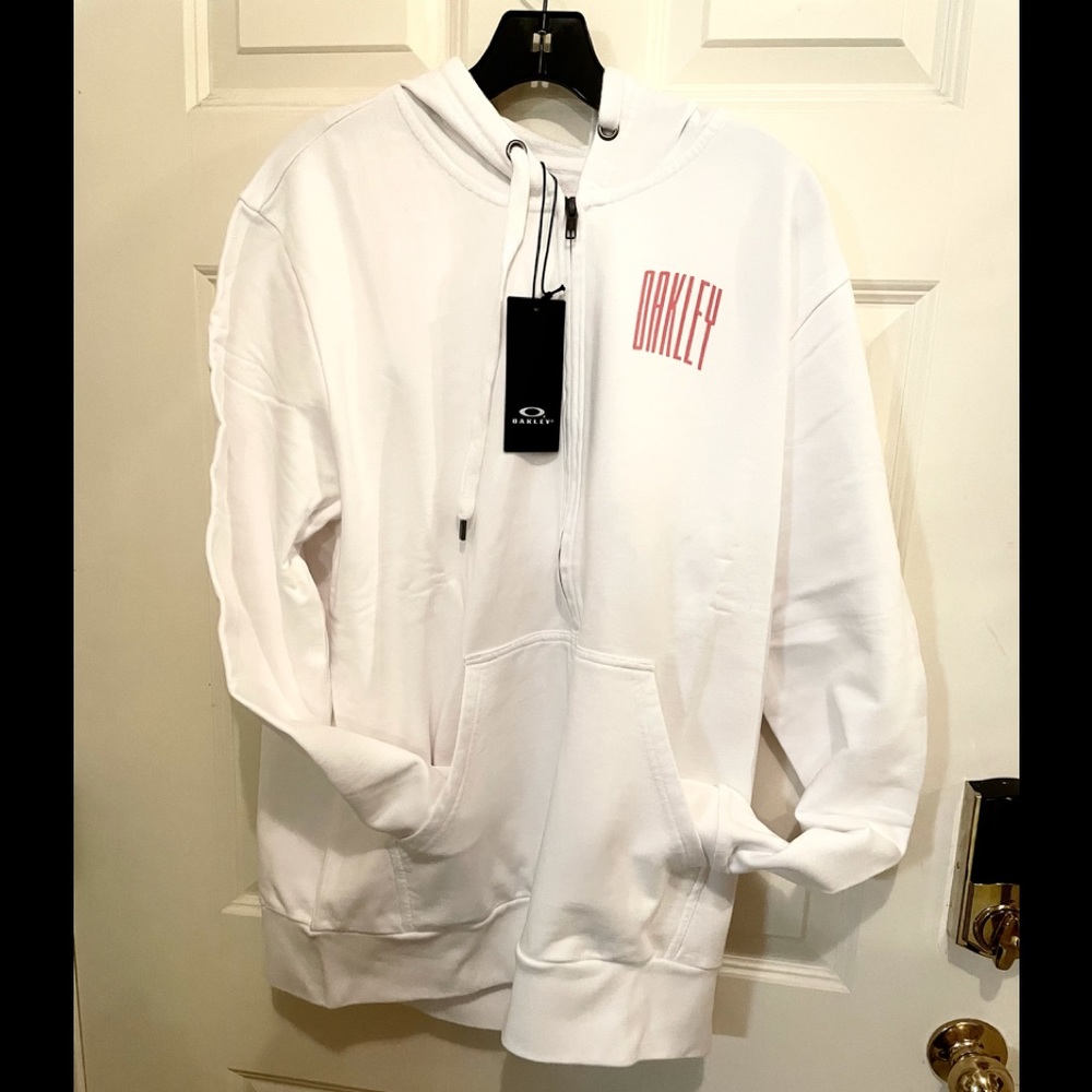 NWT Oakley Mens Sweatshirt Zip Up Hoodie Hoodie   Sz XL